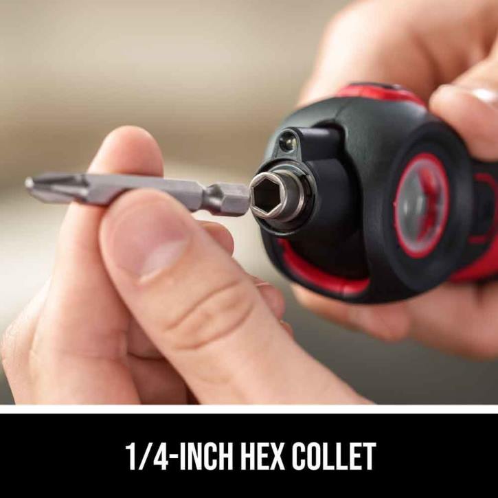 SKIL twist 2.0 oppladbar 4v skrutrekker med 2 stk bit kit 62Z03 verktøy