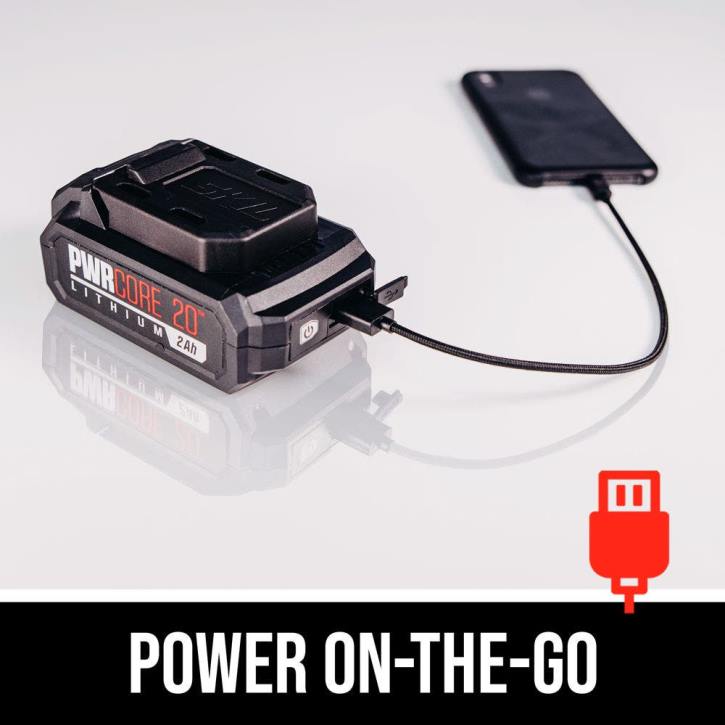 SKIL pwr core 20 børsteløs 20v 1/2 tommer kompakt boredriversett 62Z010 verktøy