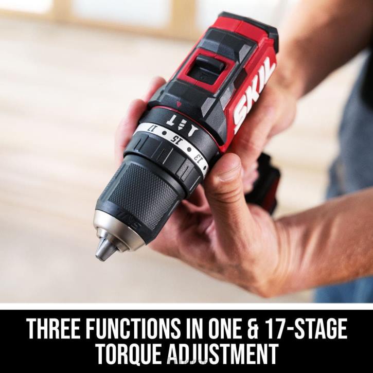 SKIL pwr kjerne 12 børsteløs 12v 1/2 tommer hammerborsett 62Z07 verktøy