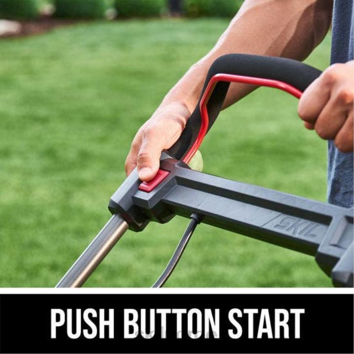 SKIL pwr core 20 børsteløs 18 tommers gressklippersett 62Z027 verktøy