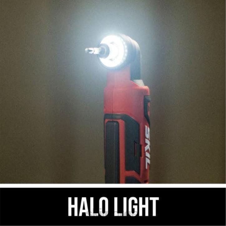 SKIL pwr core 12 børsteløs 12v 1/4 tommer hex rettvinklet slagdriversett 62Z017 verktøy