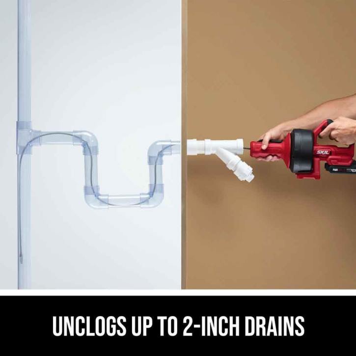 SKIL nytt multivolt power slangeavløpsrenser 20v sett 62Z02 verktøy