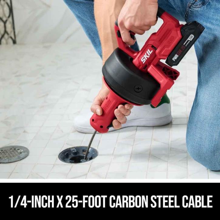 SKIL nytt multivolt power slangeavløpsrenser 20v sett 62Z02 verktøy