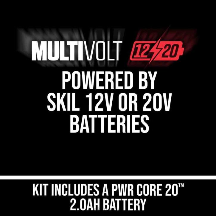 SKIL nytt multivolt power slangeavløpsrenser 20v sett 62Z02 verktøy