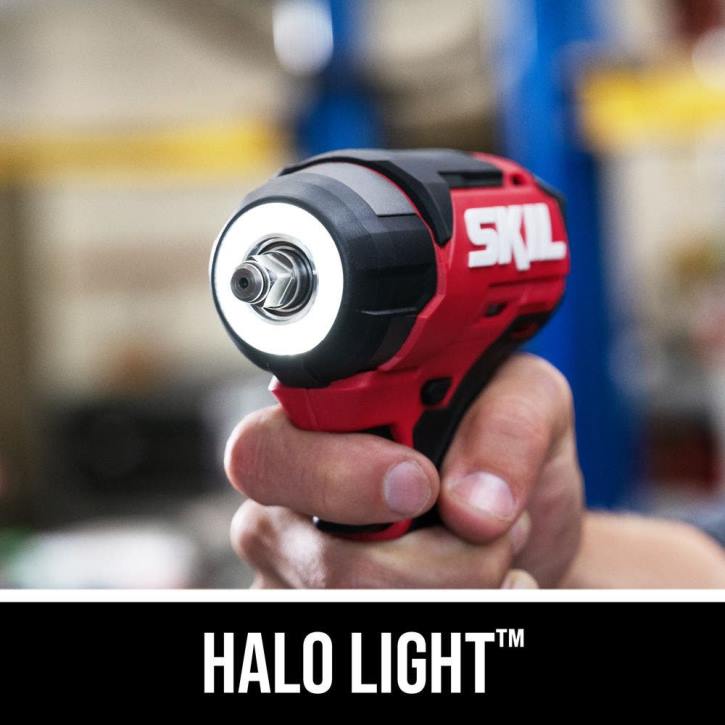 SKIL pwr core 12 børsteløs 12v 3/8 tommer slagnøkkelsett 62Z09 verktøy