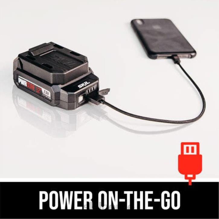 SKIL pwr core 12 børsteløs 12v kompakt frem- og tilbakegående sagsett 62Z043 sager