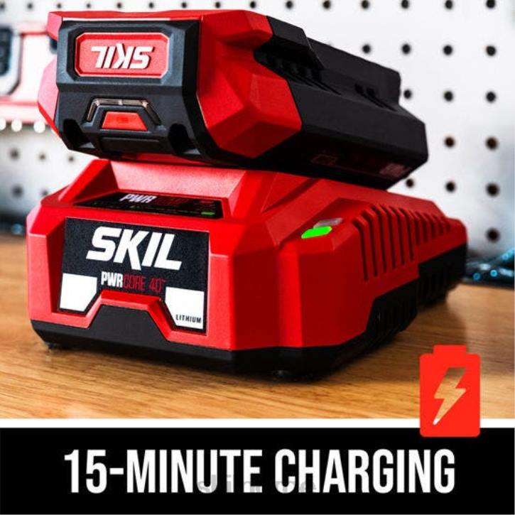 SKIL pwr kjerne 40 børsteløs 40v 10 tommer stangsagsett 62Z026 sager